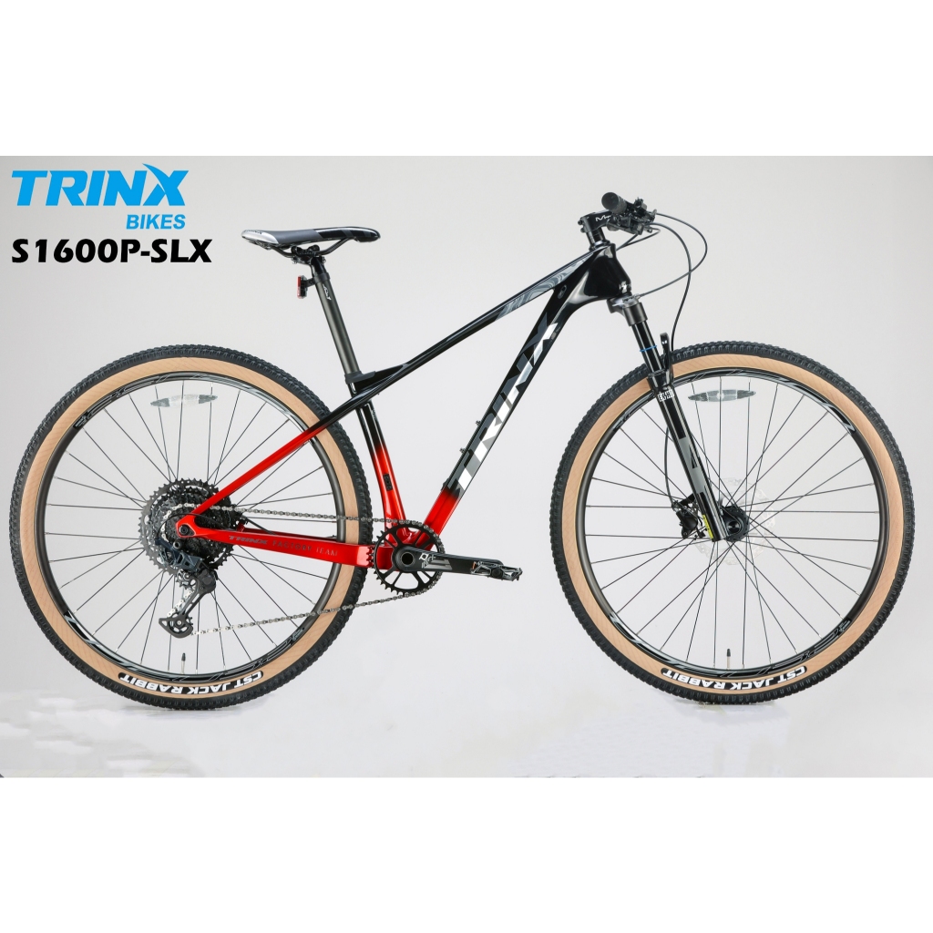 จักรยานเสือภูเขา 𝗧𝗥𝗜𝗡𝗫 𝗦𝟭𝟲𝟬𝟬 Pro เฟรมคาร์บอน ล้อ 29นิ้ว เกียร์ SLX 1*12SP, พร้อมครบ จบในคันเดียว 202