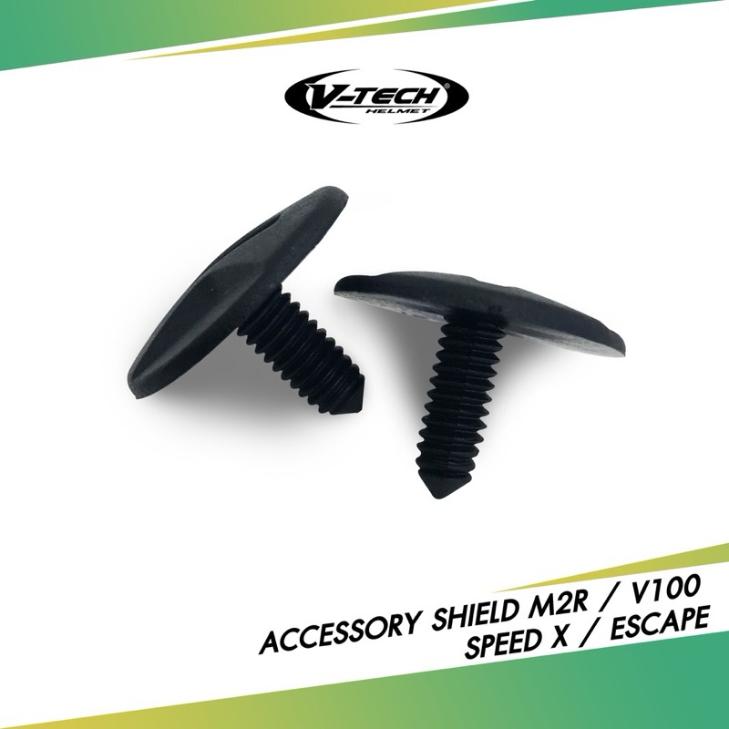 อะไหล่น็อตหมวกกันน็อค V-TECH รุ่น M2R,V100,SPEED-X, PICKONE <ราคาต่อคู่>