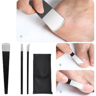 มีดตัดหนัง DIY ชุด3ชิ้น แฮนด์เมด เครื่องมือตัดหนังสําหรับทํางานหัตถกรรม