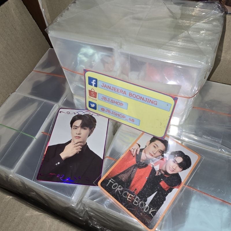 (100ซอง) ซองใส ซองแก้ว ถุงOPP ซองใส่การ์ด ไซส์ GMMTV 6.8cmx9.2cm หนา 50 ไมครอน