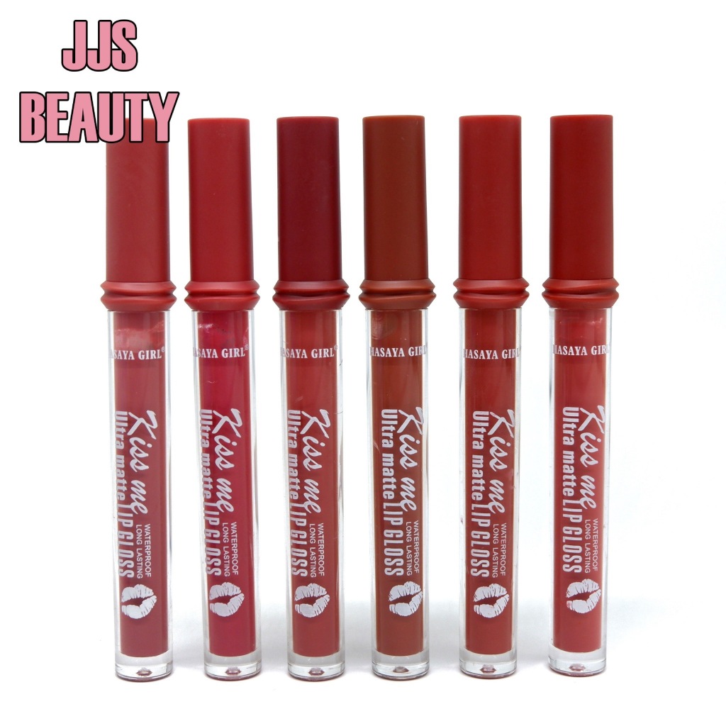 HASAYA GIRL Ultra Matte Waterproof LipGloss ลิควิดลิปแมทต์ เนียนนุ่ม ไม่ตกร่อง กลบสีริมฝีปากแนบสนิท