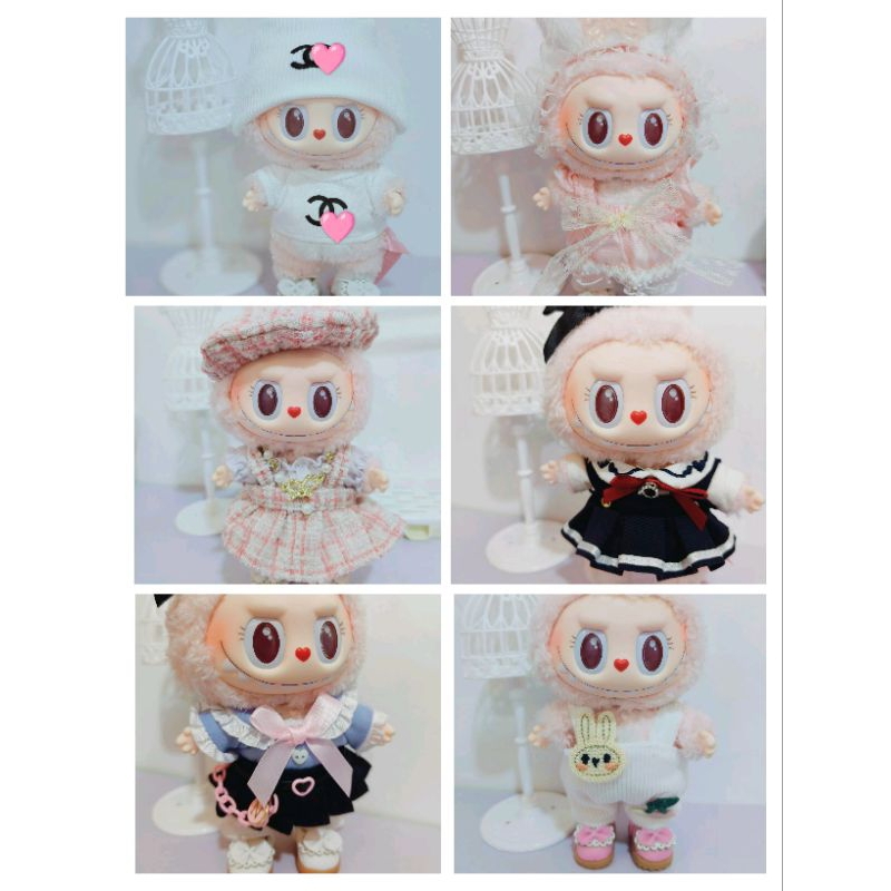 🇹🇭พร้อมส่ง ชุดลาบูบู้ เสื้อผ้าลาบูบู้ Labubu