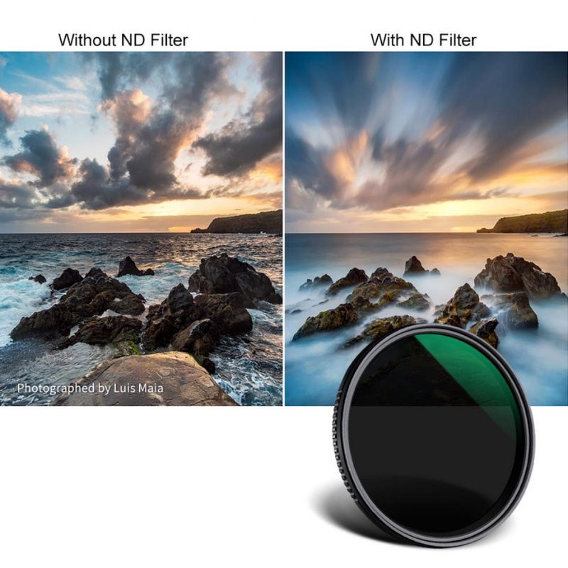 K&F C-series Filter Variable ND8-ND2000 (3-11stop) Super Slim Muti Coating  ประกันศูนย์ไทย 2 ปี
