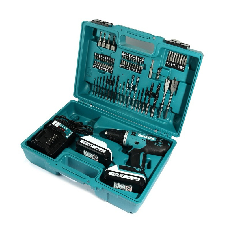 MAKITA สว่านไขควงไร้สาย 18 โวลต์ ขนาด 1/2 นิ้ว รุ่น DF488D005 แรงบิดหมุน 38 นิวตันเมตร รวมแบตเตอรี่แ