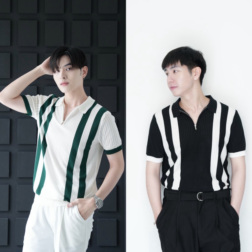 11.WOLF ฺBritish man Polo shrit เสื้อโปโล คอปกแขนสั้น / PL24