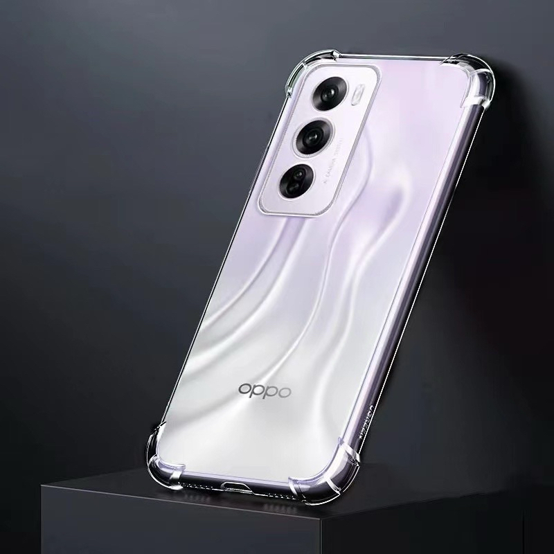 พร้​อมส่งไทย เคสใสกันกระแทกคลุมกล้อง For​ Oppo Reno 12 Pro 5G / Reno 12 5G / Reno 12 / Reno12