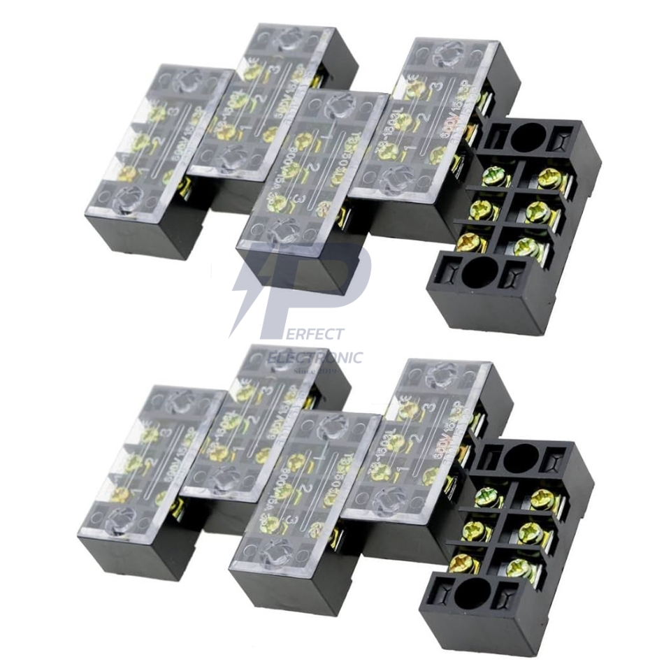 TB-1503 TB-1504 TB-1506 TB Terminal Blocks เทอร์มินอลบล็อก 15A  (รับประกันสินค้า 6 เดือน) มีสินค้าพร้อมส่งในไทย ราคา ถูกที่สุด ดีลบีเคเค แกลเลอรีภาพที่ 4
