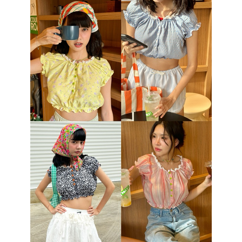 BALLADS sunbeam top เสื้อครอป