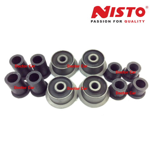 Nisto (นิสโต้) ยางหูแหนบ บูชหูแหนบ ฟอร์ด เรนเจอร์ Ford Ranger T6 2012-2018 / มาสด้า บีที-50 โปร Mazda BT-50 Pro 2WD 4WD