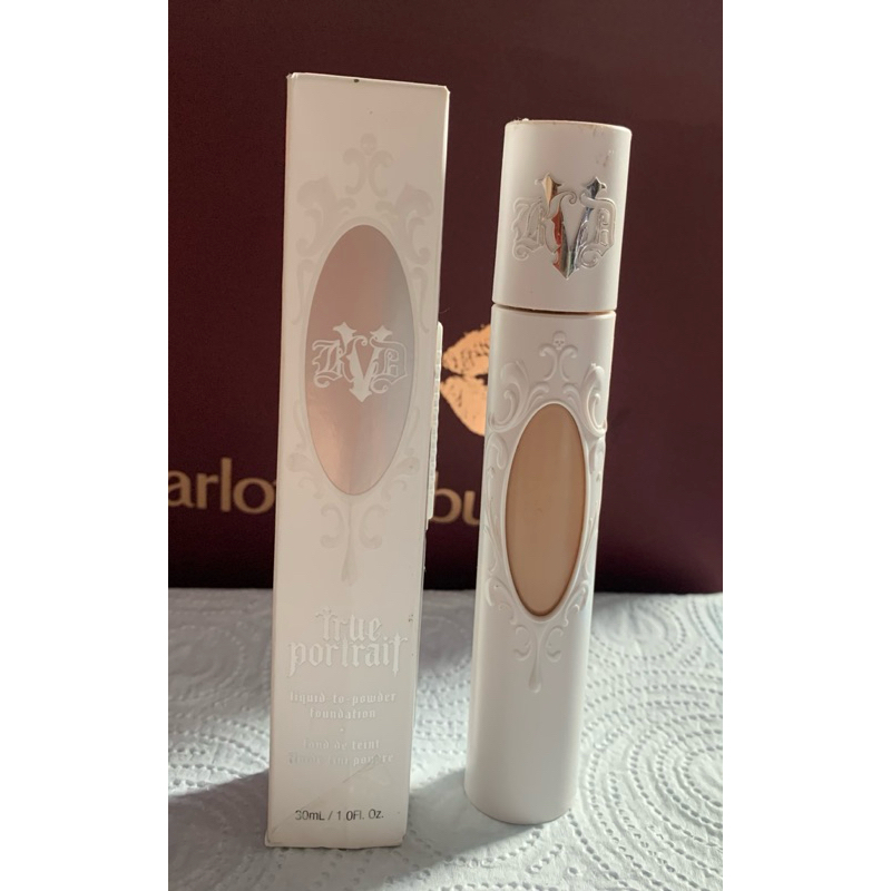 KVD Vegan Beauty True Portrait Liquid-To-Powder Medium Coverage Shake Foundation # 010 LIGHT ขนาด 30