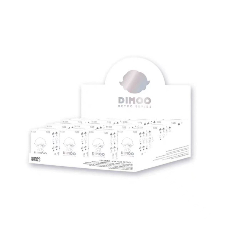 (พร้อมส่งจากไทย) ใช้โค้ดเหลือ3912ส่งไว ยกbox ลุ้นซีเคร็ท ไม่แกะซีล DIMOO Retro Series