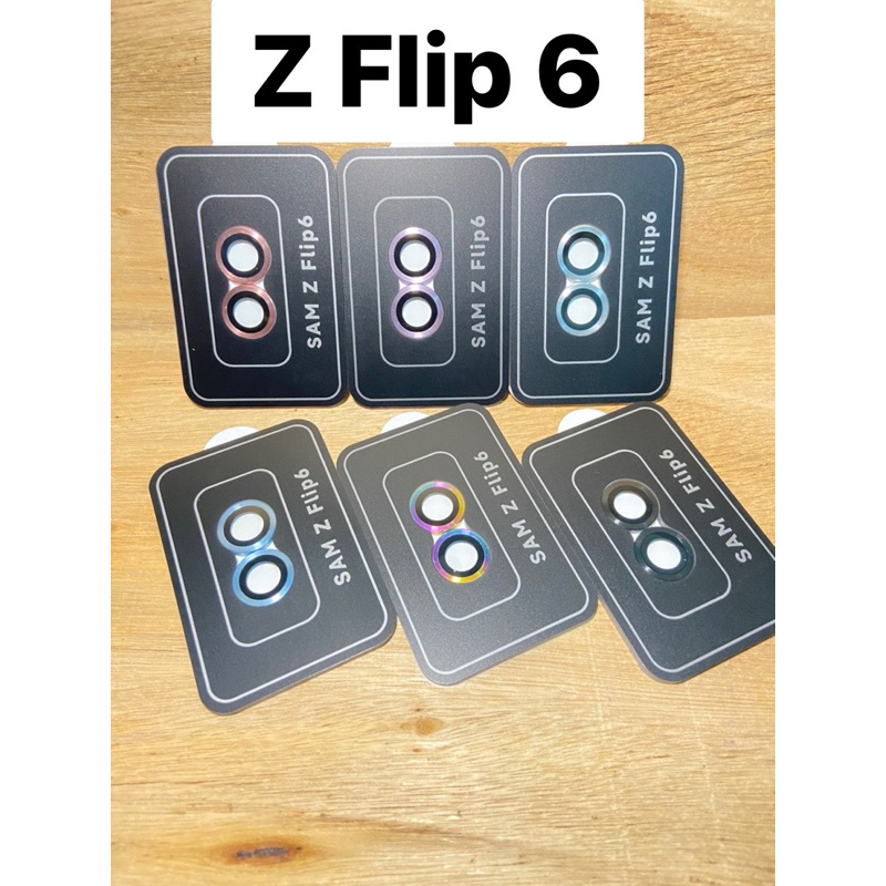 [ส่งจากไทย]ฟิล์มกระจกเลนกล้อง Samsung Galaxy Z Fold 6(5G)/ Z Flip 6 5Gตัวป้องกันเลนส์กล้อง แหวนโลหะ ป้องกันหน้าจอเลนส์
