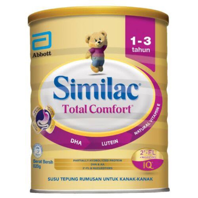 Similac: Total Comfort PLUS Milk Powder (1-3 Years Old) 820g