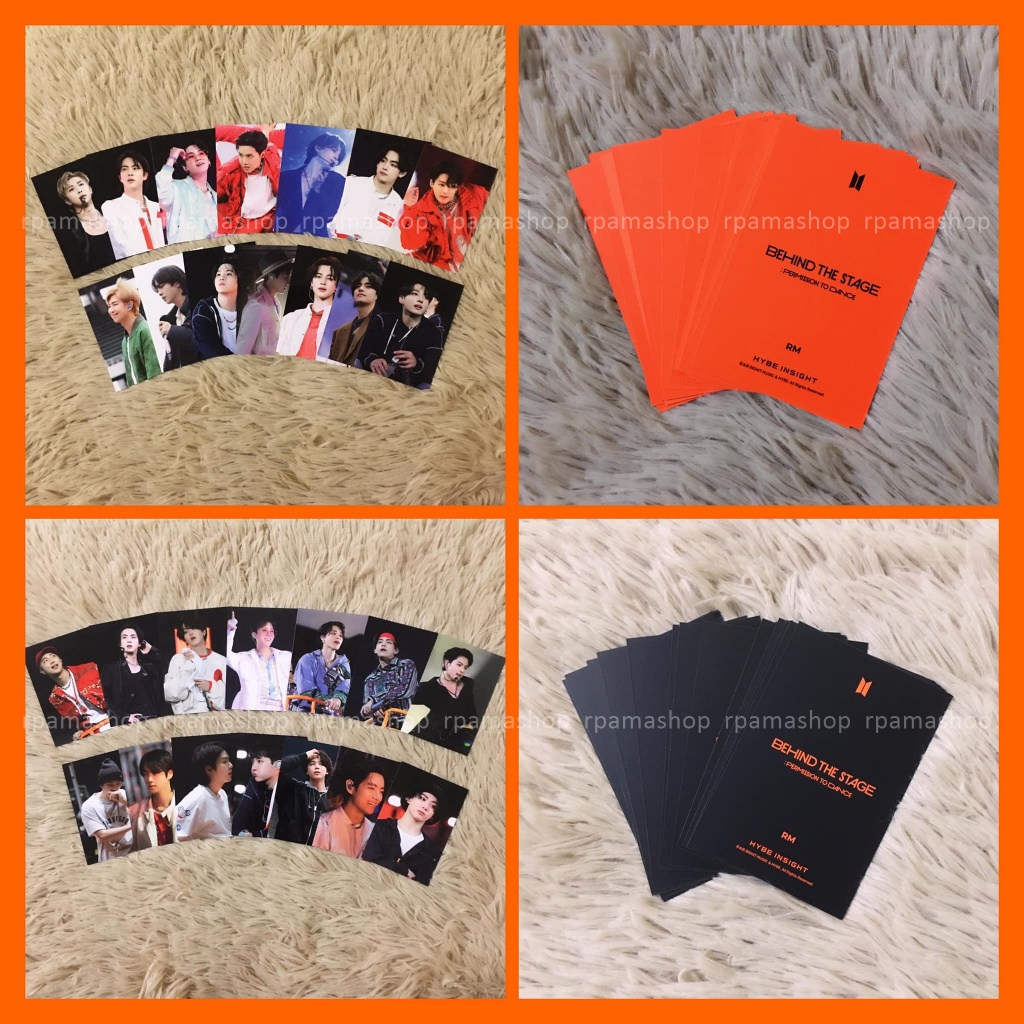 พร้อมส่ง มินิ โฟโต้การ์ดแท้ BTS : HYBE PTD
