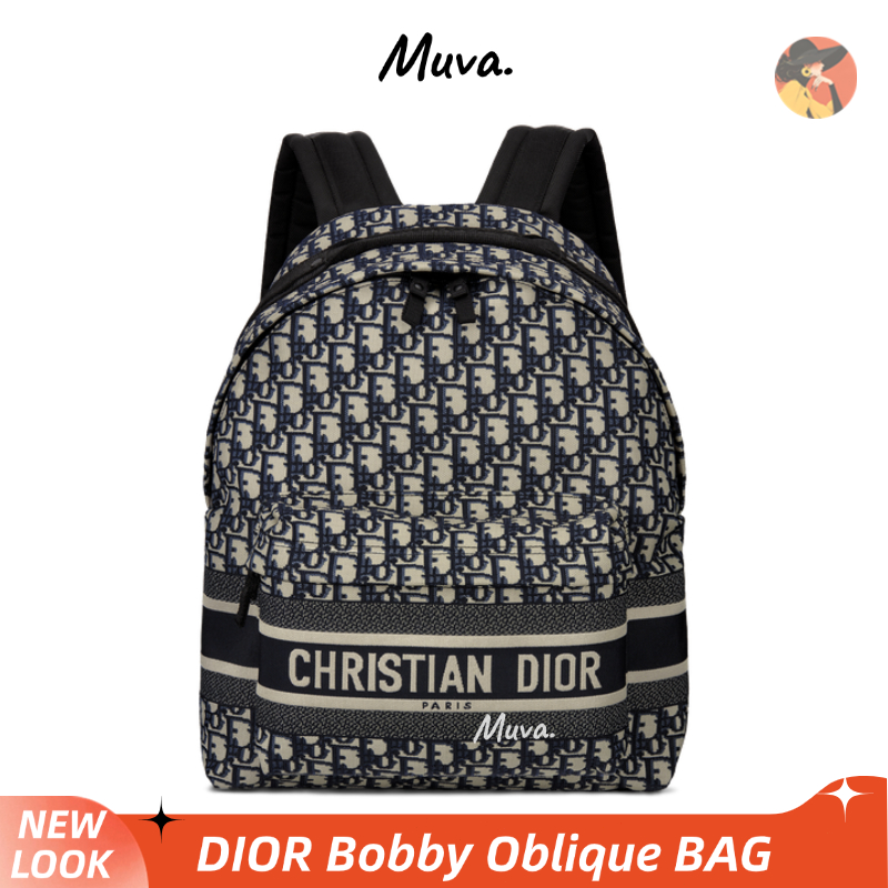 ดิออร์👜Dior DIORTRAVEL Women/Backpack ผู้ชายและผู้หญิง / สไตล์เดียวกัน / กระเป๋าสะพายข้าง / กระเป๋าเ