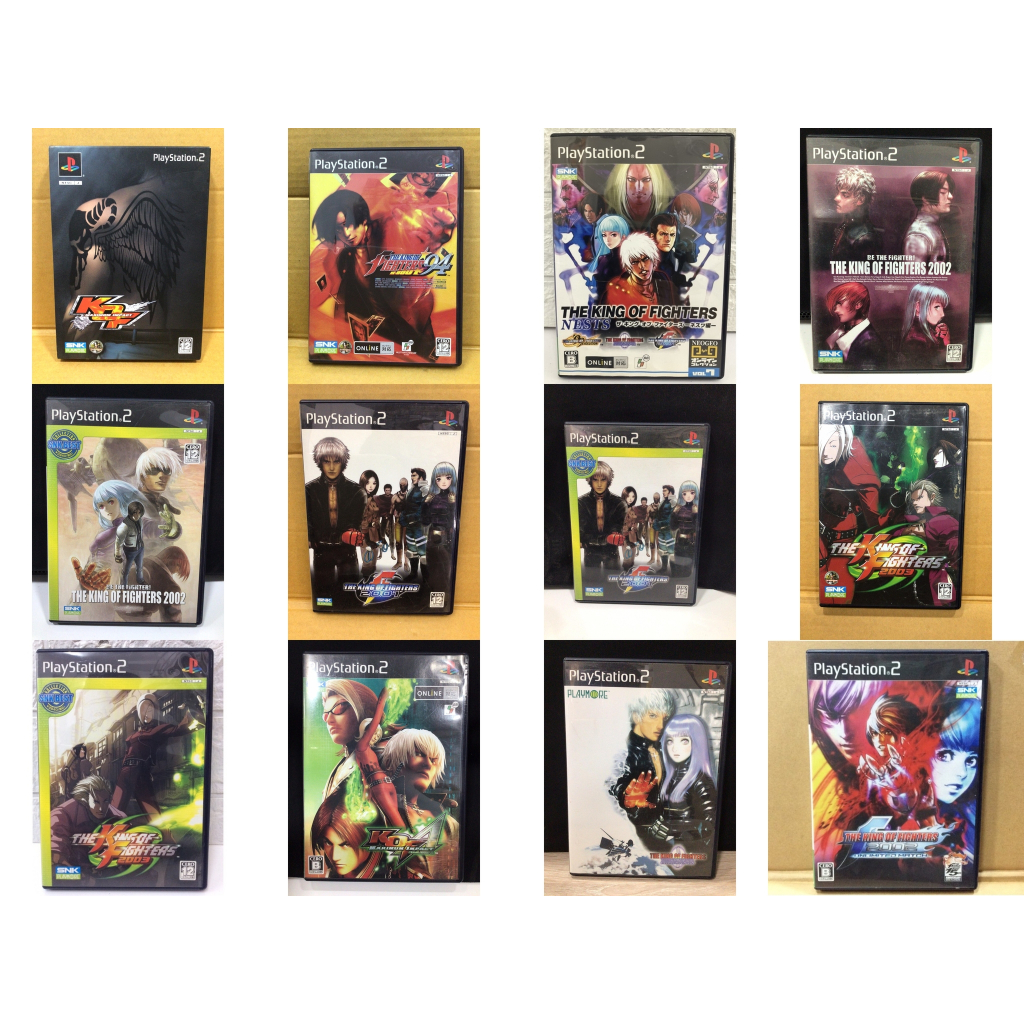 แผ่นแท้ [PS2] รวมทุกภาค The King of Fighters (Japan) KOF