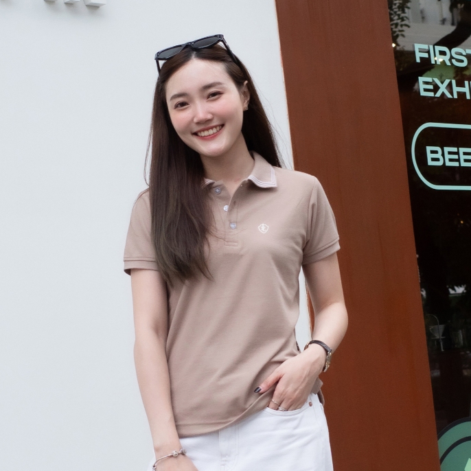 POLOLAND เสื้อโปโลผู้หญิง ทรงเข้ารูป รุ่น Lessi