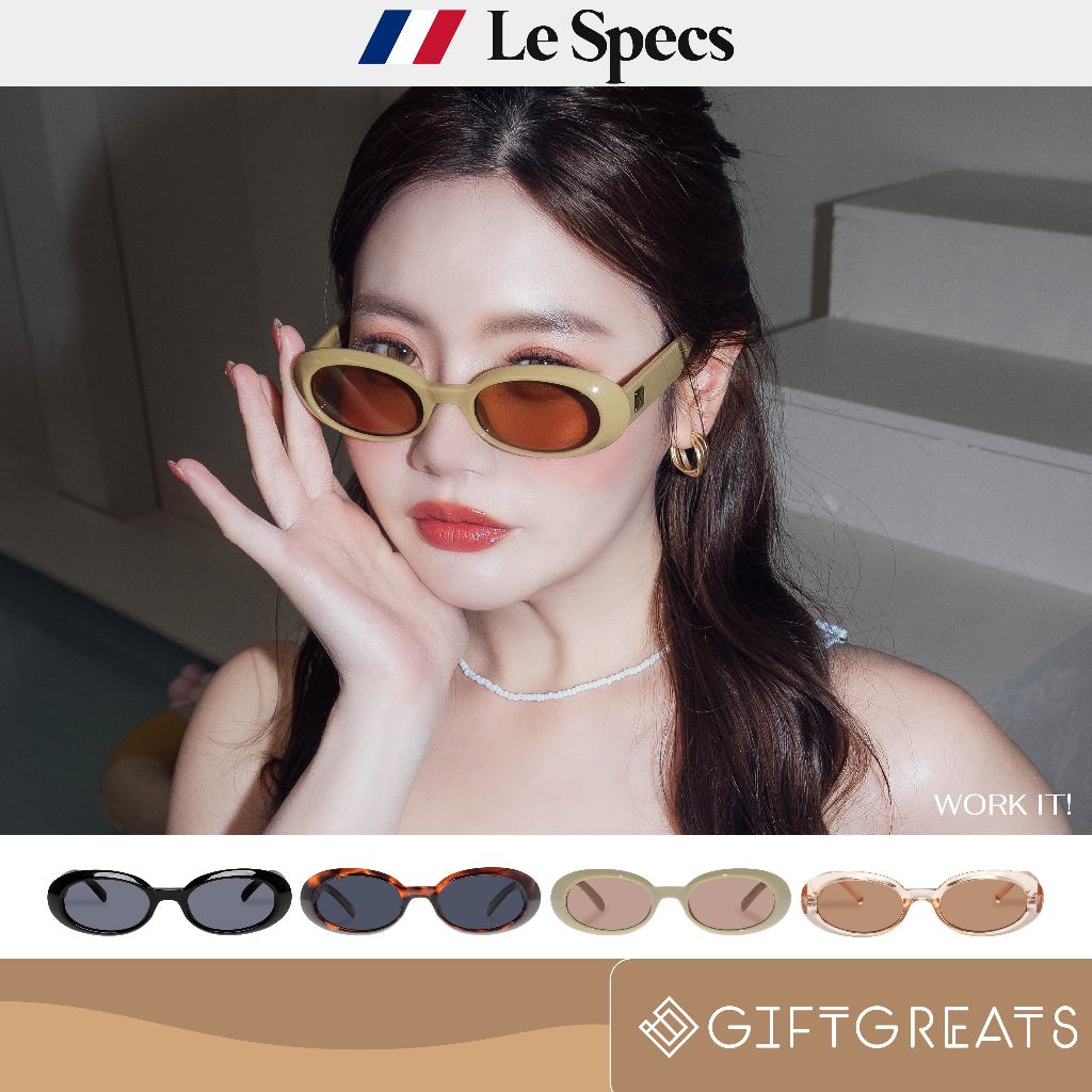 ✨LE SPECS รุ่น WORK IT! - แว่นกันแดด เลอ สเป็คส giftgreats