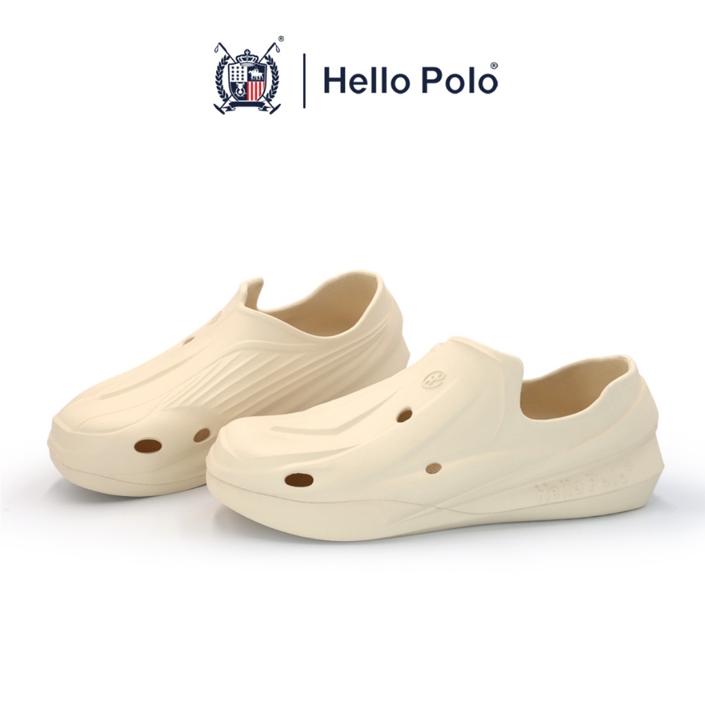 Hello Polo เบาสบาย รองเท้าแฟชั่นลําลอง ทนต่อการสึกหรอ สไตล์ทันสมัย สําหรับสตรี รองเท้าแตะนุ่ม สะดวกสบายทุกฤดู HP8027