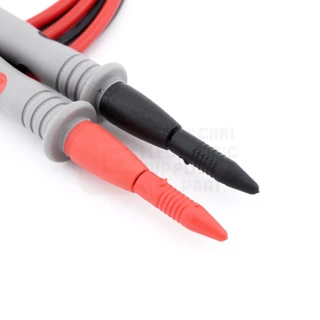 Cadik BA20AT สายมิเตอร์ ปลายแหลมคม ชุบทอง 20A 1000V สายซิลิโคน ยาว 1ม ใช้ดีมาก Multimeter Test Probe