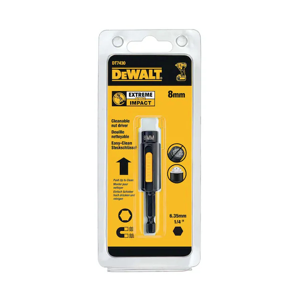 DEWALT(ดีวอลท์) DT7430 ดอกไขควง ดอกบล็อค 8 มิล