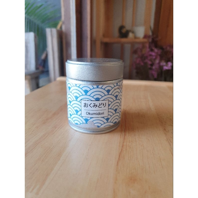 Chaseki Okumidori Single Cultivar 40g can Ceremonial Grade Matcha from Uji, Kyoto