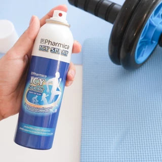 Pharmica Icy Spray สเปรย์ให้ความเย็น กลิ่นเมนทอล 200 ml.