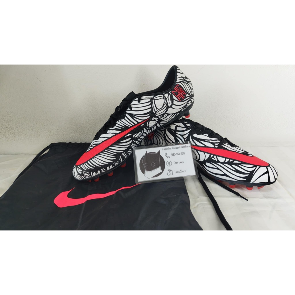 Nike Hypervenom Phinish 2 FG ACC "ousadia alegria" Neymar ตัวท็อป ลิขสิทธิ์แท้ มือ 1 ลาย limited