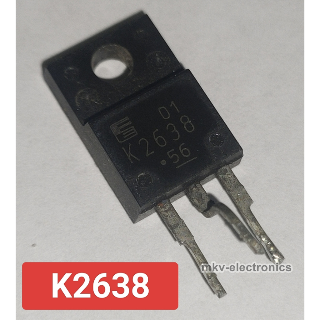 K2638 , 2SK2638 MOSFET N-CHANNEL 10A 450V  สินค้ามือสอง (รหัสสินค้า M03442)