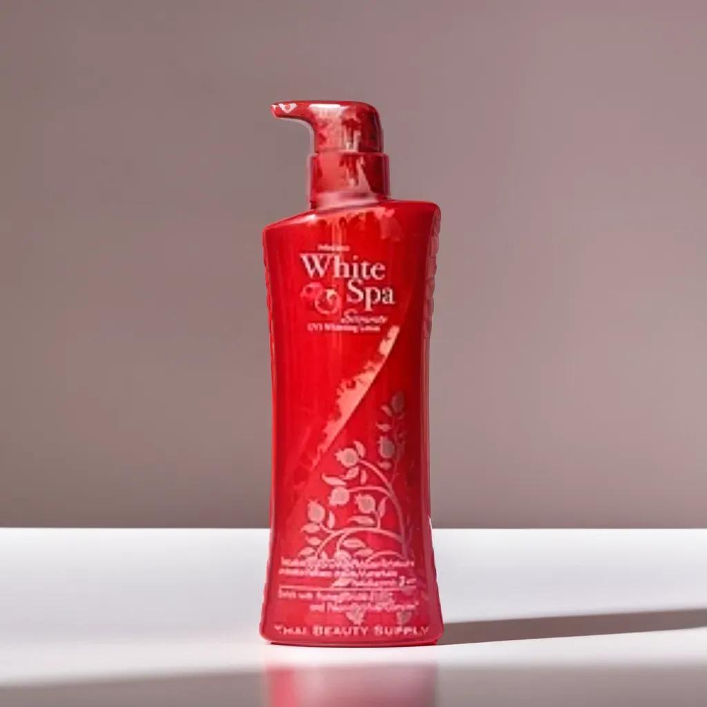 Mistine White Spa Summer UV3 Whitening Lotion สูตรทับทิม 400 มล. : ผิวขาวกระจ่างใส เนียนนุ่ม ชุ่มชื่