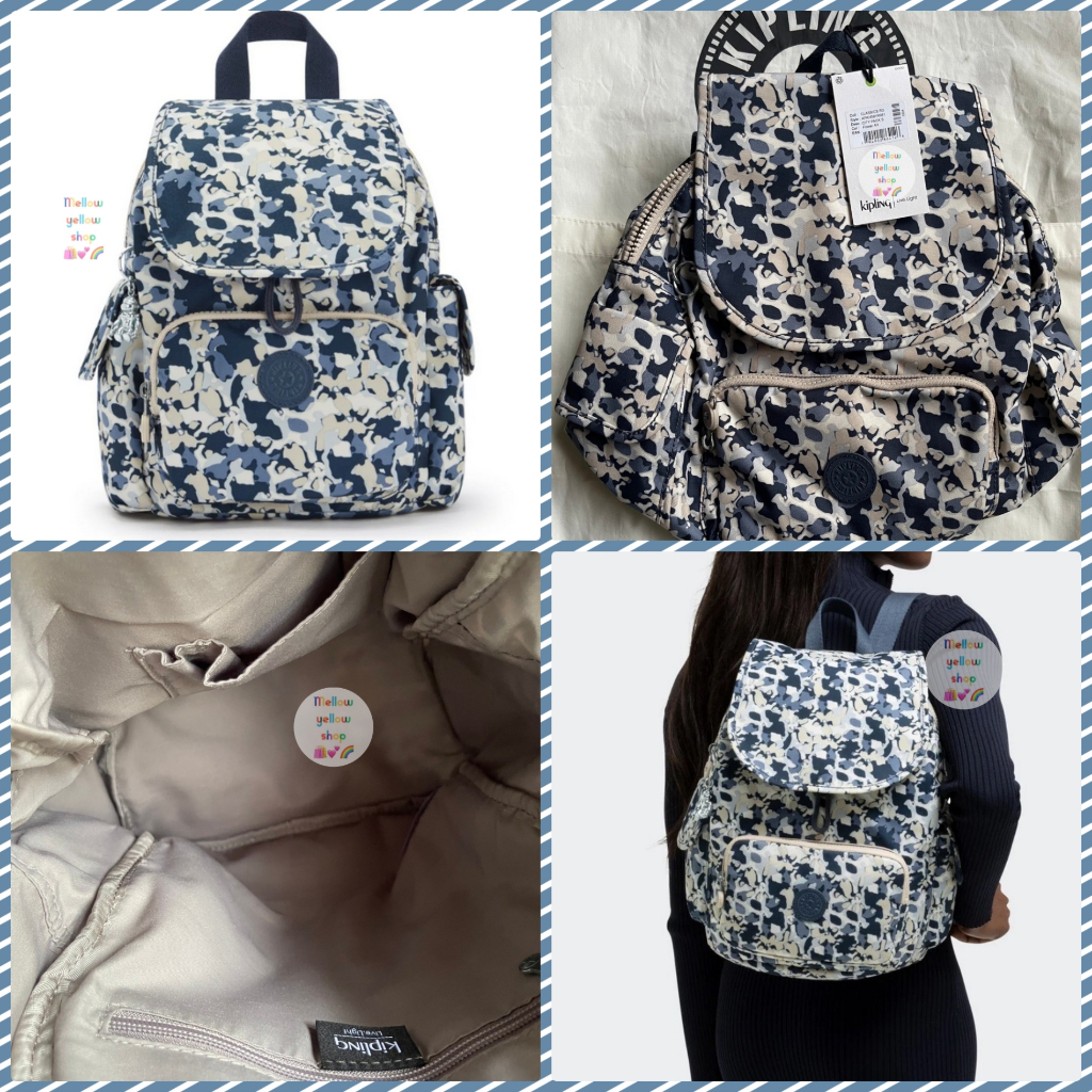 (สอบถามก่อนกดค่ะ) กระเป๋า Kipling City Pack S Flower Art Backpack