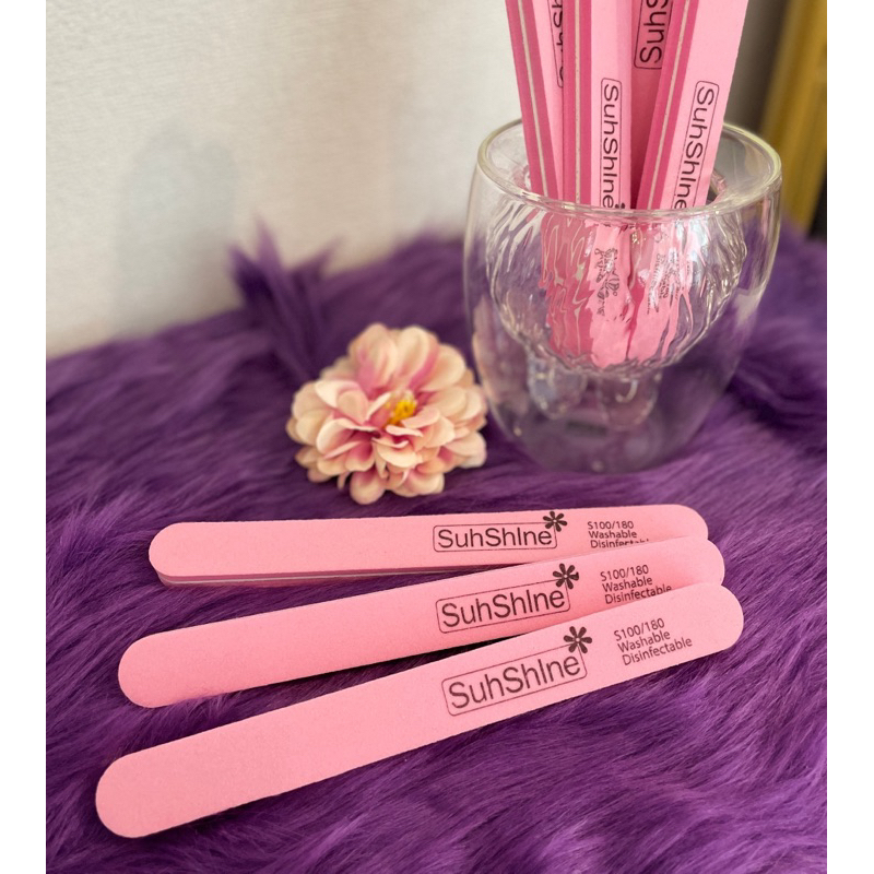 [พร้อมส่ง]ตะไบบัฟฟองน้ำ Sunshine 100/180 (ตะไบละเอียด) #อุปกรณ์ทำเล็บ#ตะไบเล็บ#Sunshine#ตะไบละเอียด#ตะไบบัฟ#ตะไบฟองน้ำ