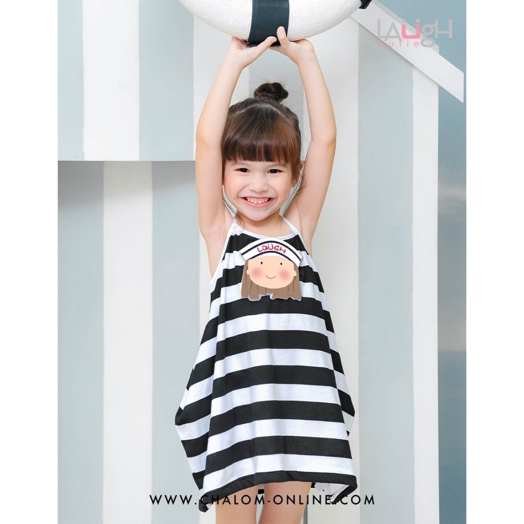Laugh Cutie فستان بنات بوجهين CU29 — صورة 3