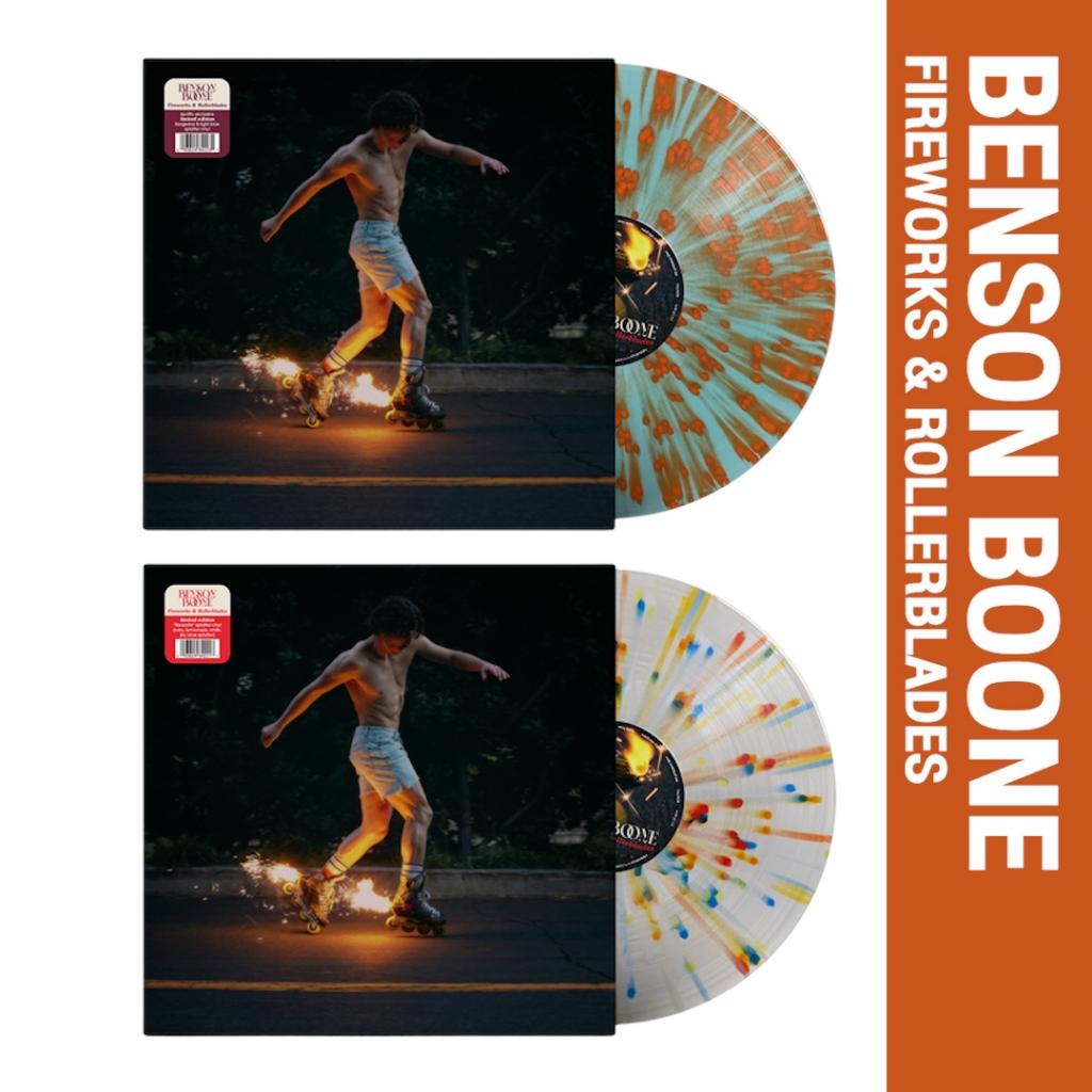 Pre-Order แผ่นเสียง : BENSON BOONE - FIREWORKS & ROLLERBLADES