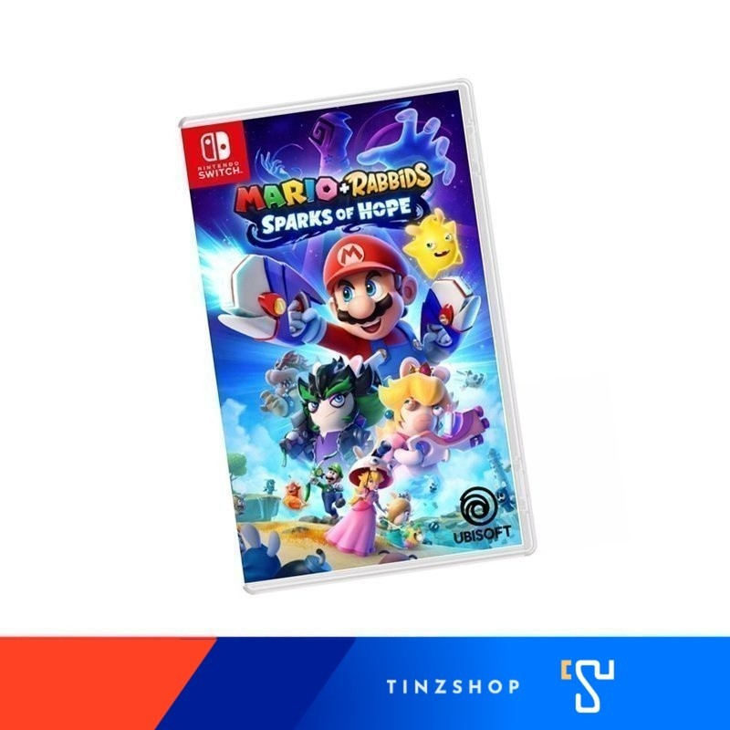 Tinzshop Nintendo Switch Mario + Rabbids Sparks of Hope/ Zone Asia , English เกมมาริโอ้ แรบบิท โซนเอเซีย ภาษาอังกฤษ