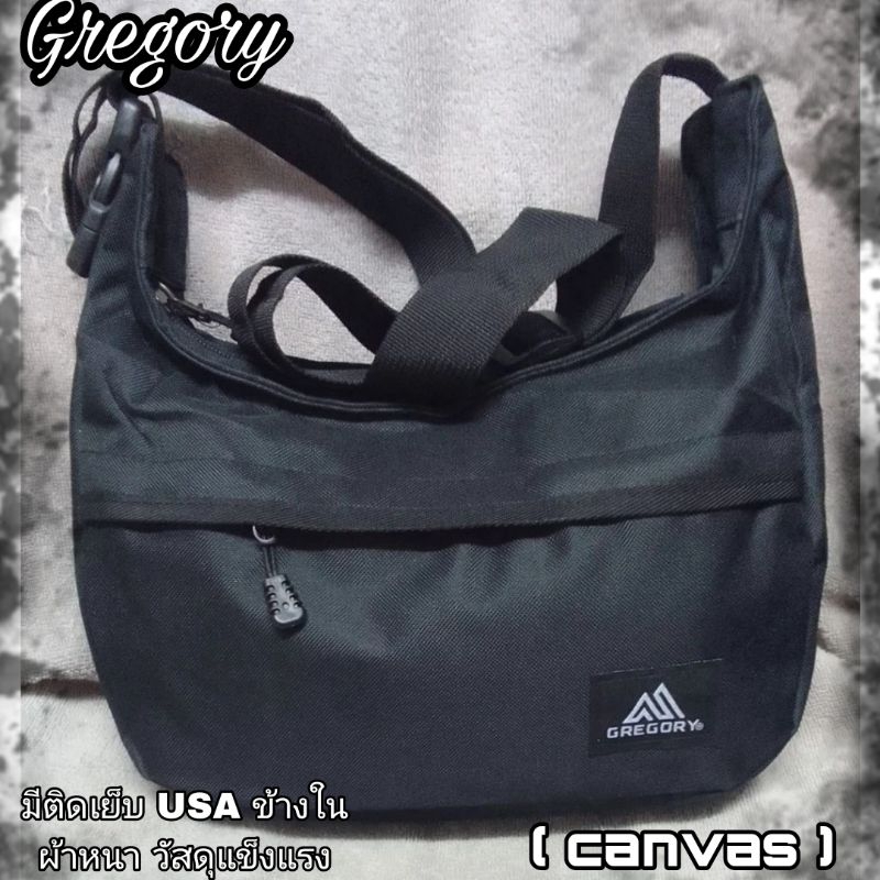 กระเป๋าสะพายข้างผ้าใบ Gregory