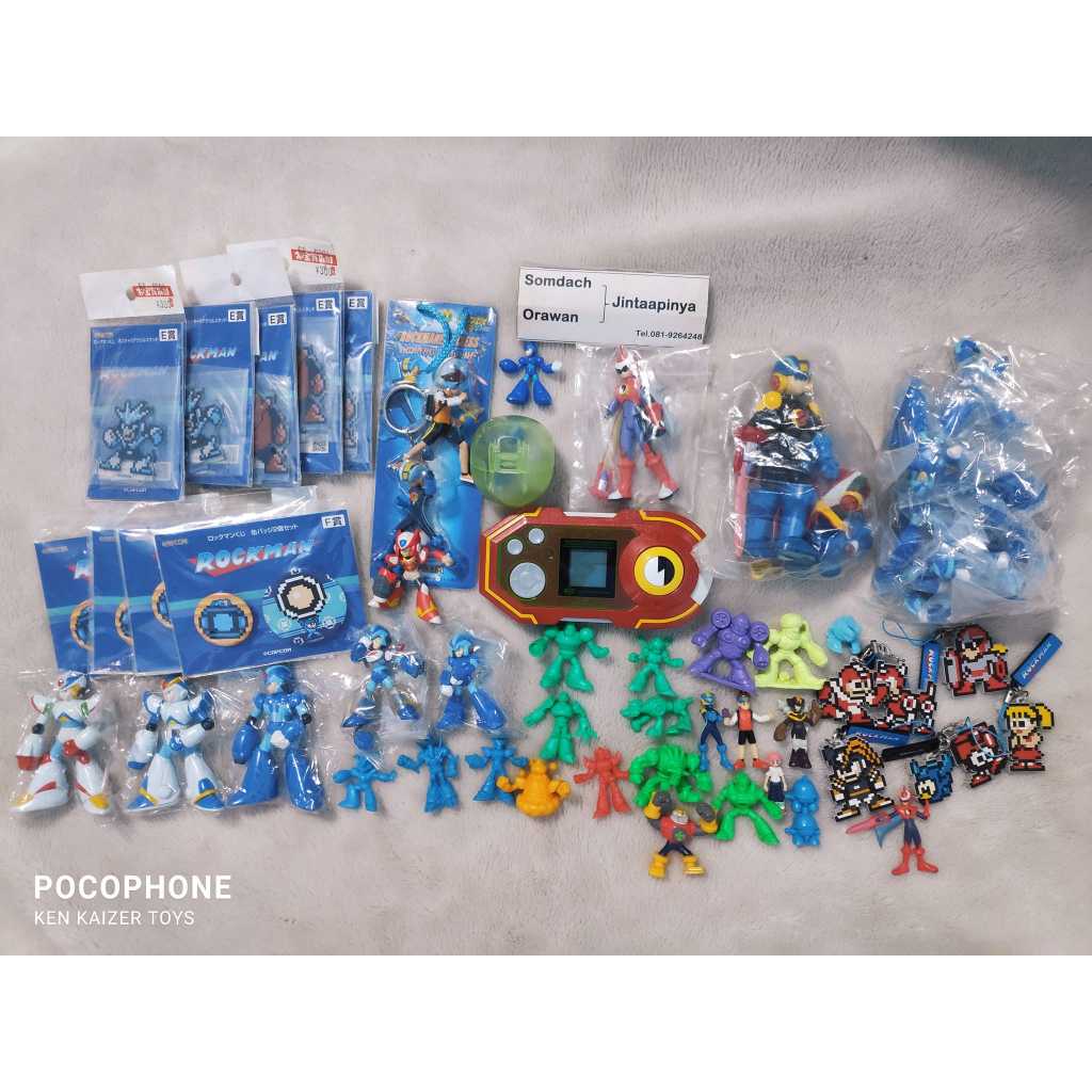 ของสะสม Rockman & Rockman X จากเกมดังในตำนานครับ