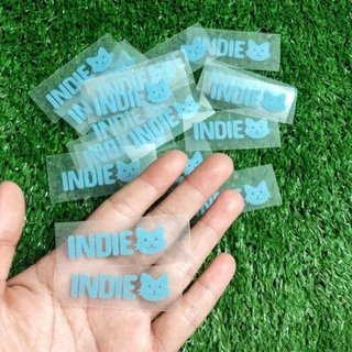 📍ป้ายชื่อกำมะหยี่ ( 12 ชิ้น ) รีดติดเสื้อ ติดแมส ติดรองเท้า ที่นอน ถุงเท้า กระเป๋า 💌