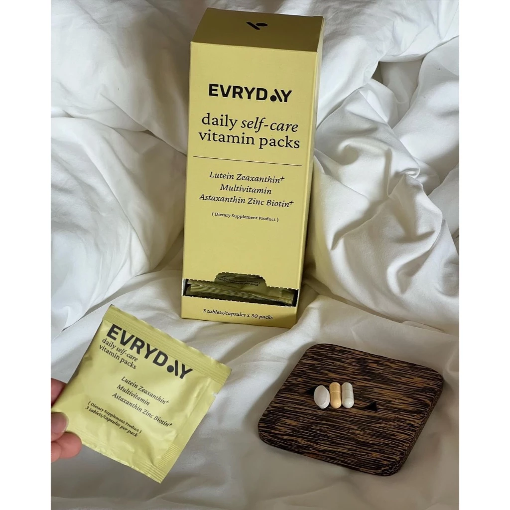 EVRYDAY Daily Self-Care Pack 4 x 30 packs | วิตามินบำรุง ผม เล็บ ผิว สายตา สมองและ เสริมภูมิคุ้มกัน thumbnail 5