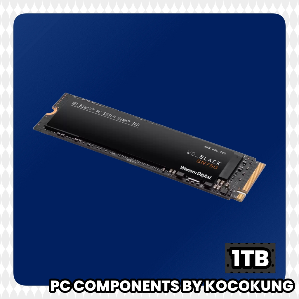 [สินค้ามือหนึ่ง ประกัน​ 5 ปี​ Synnex] WD BLACK SN750 SE 1TB SSD M.2 NVMe GEN3/GEN4 (WDS500G1B0E)
