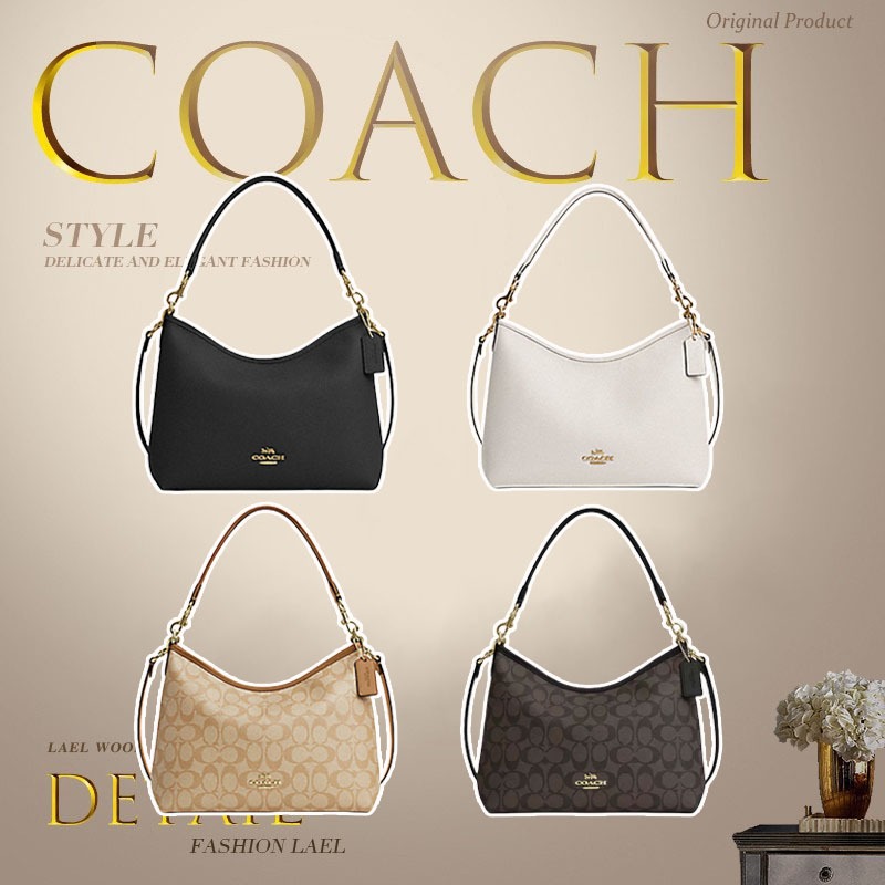 COACH 2024 ใหม่กระเป๋าใต้วงแขนกระเป๋าสะพายไหล่ผู้หญิงลอเรล่าCR148 CR652