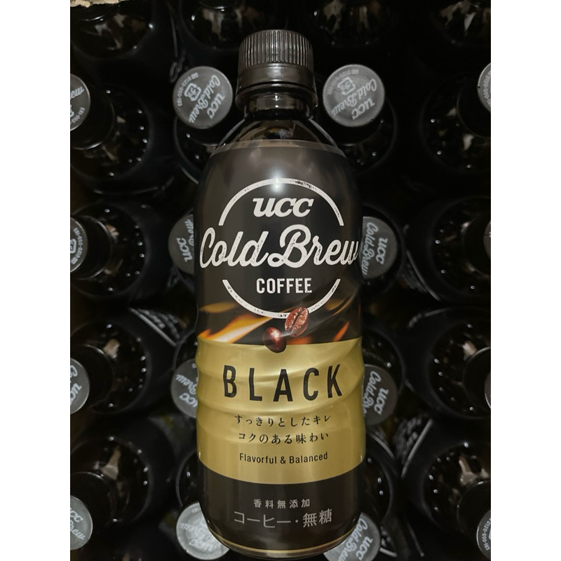 กาแฟ UCC COLD BREW BLACK ปราศจากน้ำตาล 500ml รสชาติที่สะอาด กรอบ และเข้มข้น ผลิตที่ประเทศญี่ปุ่น รสชาติดีและสมดุล