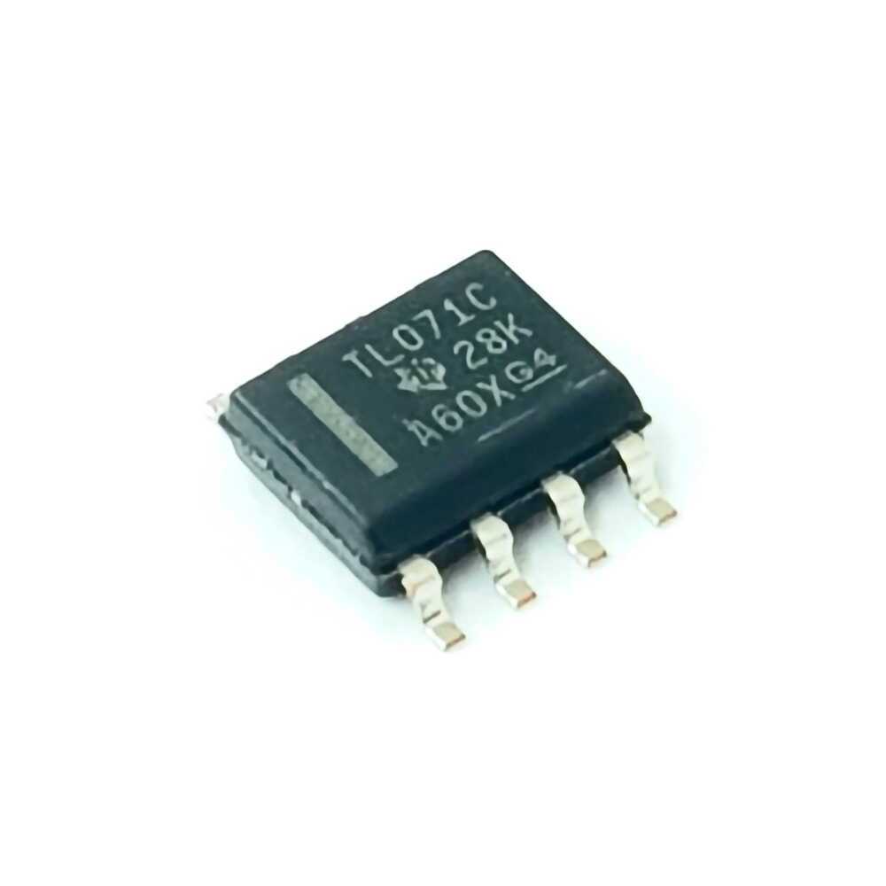 TL071CDR TL071 IC OpAmp 3MHz SMD 8 ขา ยี่ห้อ Texas Instruments