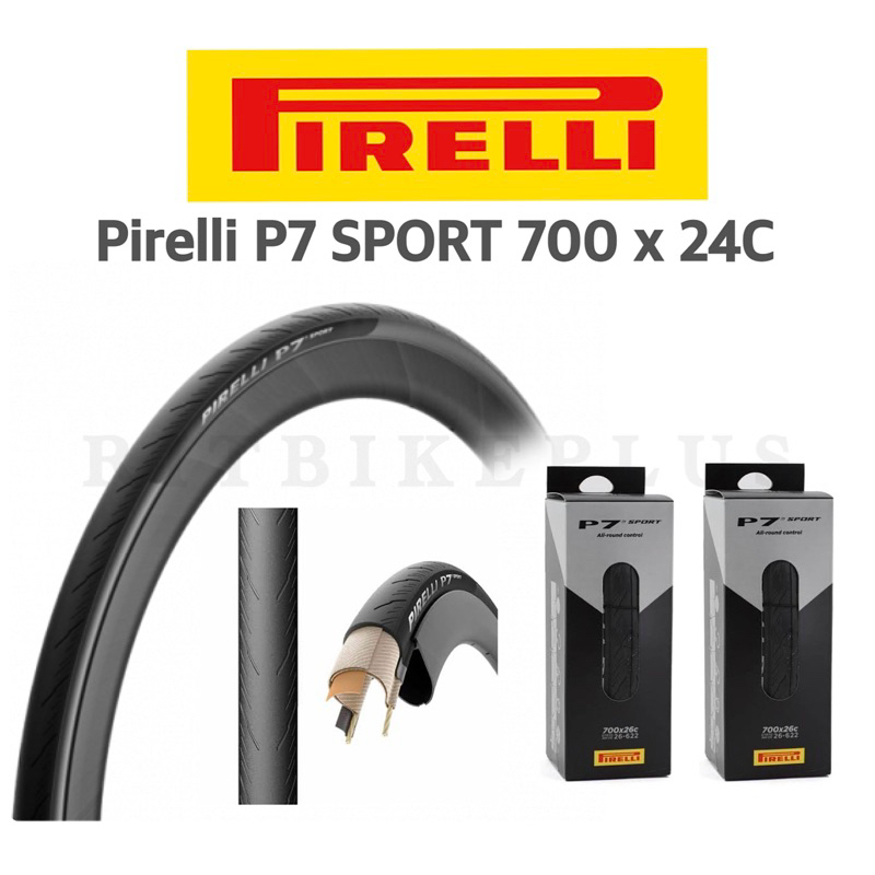 (ราคาพิเศษ) ยางนอกเสือหมอบ Pirelli รุ่น P7 Sport ขนาด 700 x 24C All-round control