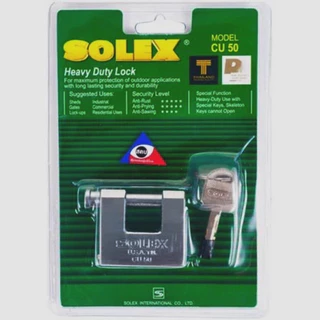 กุญแจกันตัด SOLEX รุ่น CU40mm CU50mm CU60mm