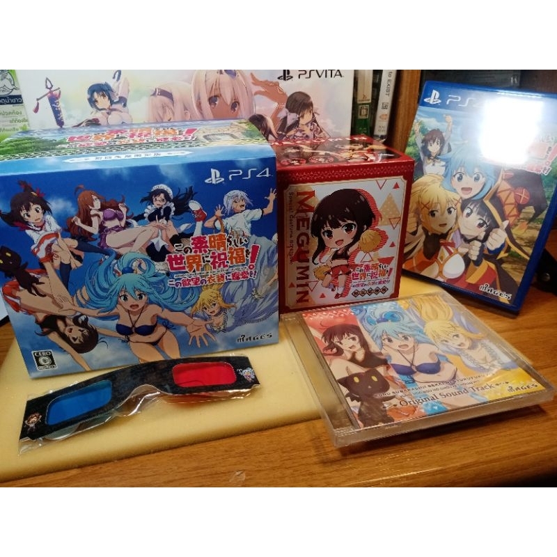 (PS4)​ เเผ่น​เกมส์​ PS4​ KonoSuba​ God’s Blessing on this Wonderful World! Love for this Tempting At