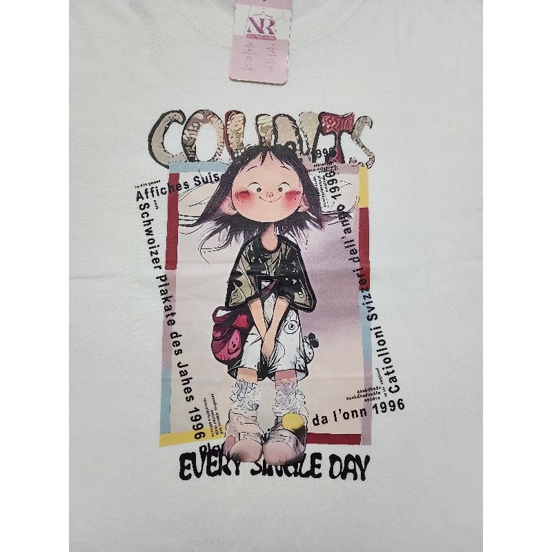 เสื้อยืด OVERSIZE ป้าย NR