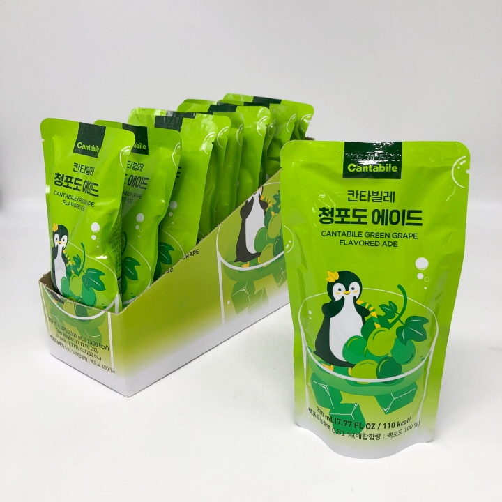 น้ำถุงเกาหลี 230ml Coffee & ADE เครื่องดื่มสำเร็จรูป น้ำซองเกาหลี 칸타빌레 นำเข้าจากเกาหลี - รูปที่ 3
