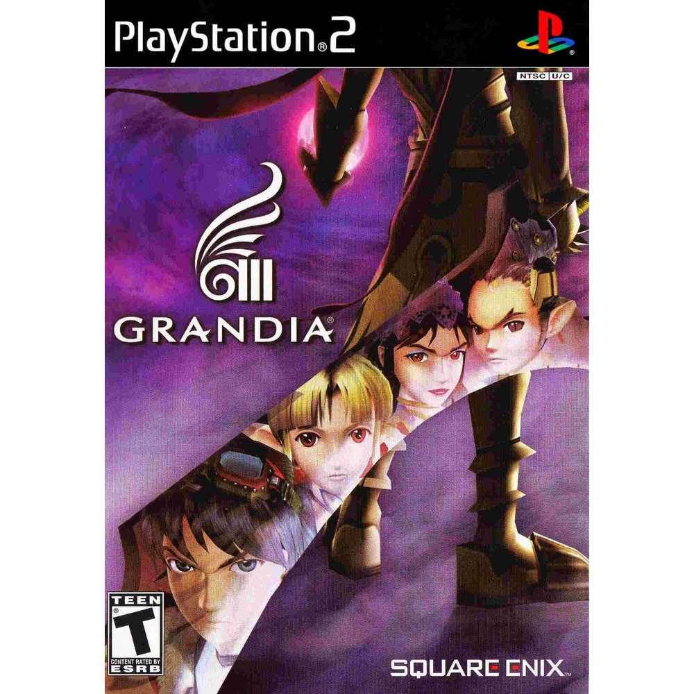 แผ่นเกมส์ PS2 Grandia III คุณภาพ ส่งไว (2DVD)