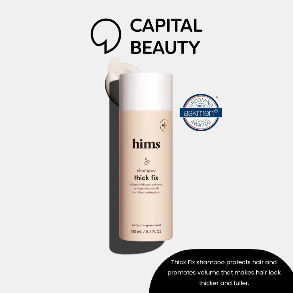 HIMS thick fix hair shampoo แชมพูทำให้ผมหนาขึ้น